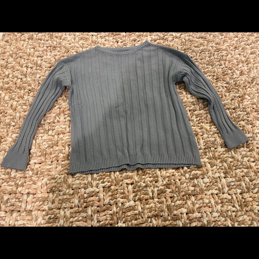 Blue super soft sweater